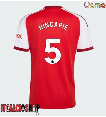 Arsenal Piero Hincapie #5 Prima Maglia 2026-27 Manica Corta